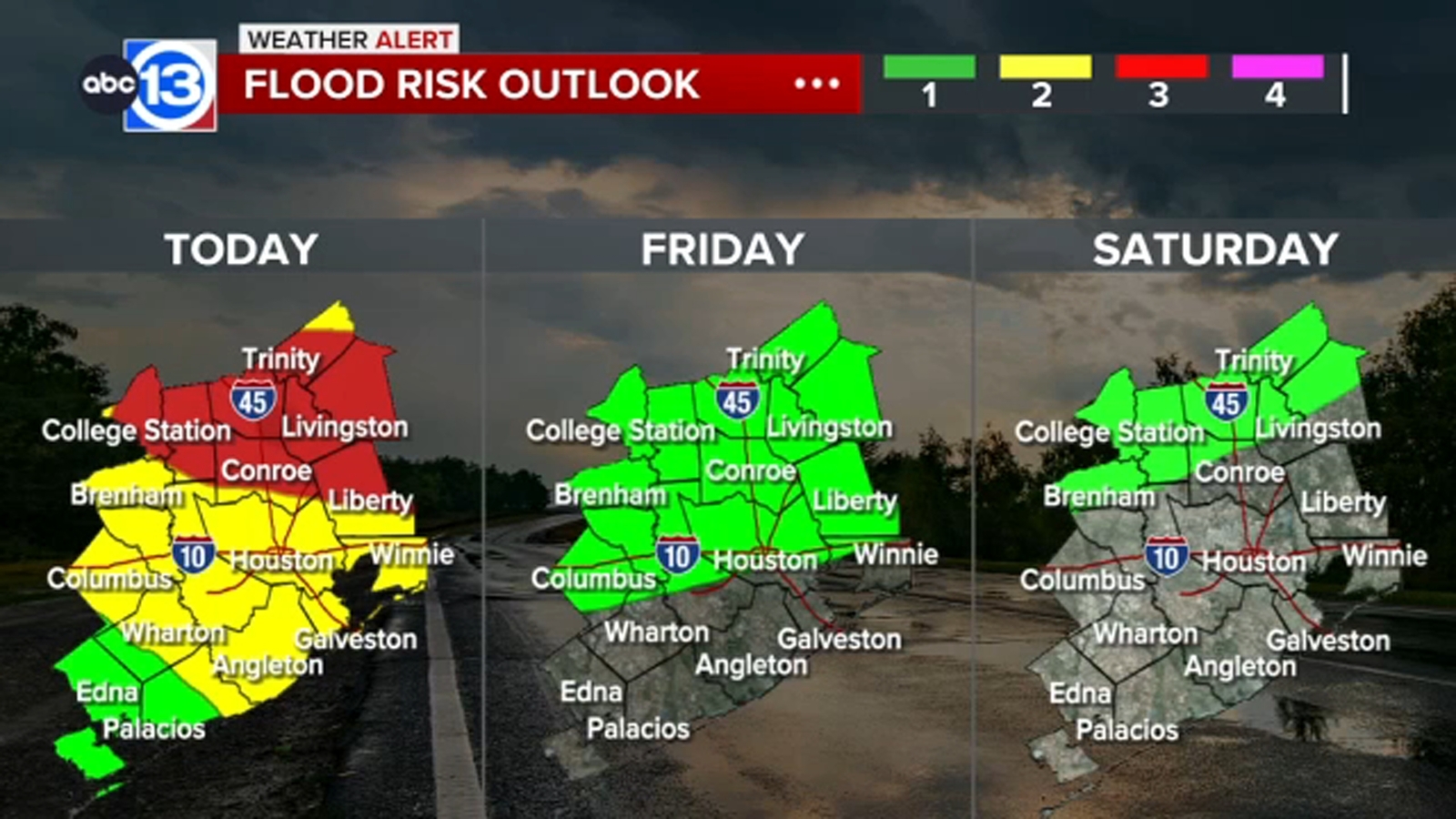 WEATHER ALERT DAY: Strong T-storms, Heavy Rain Possible Through Friday ...