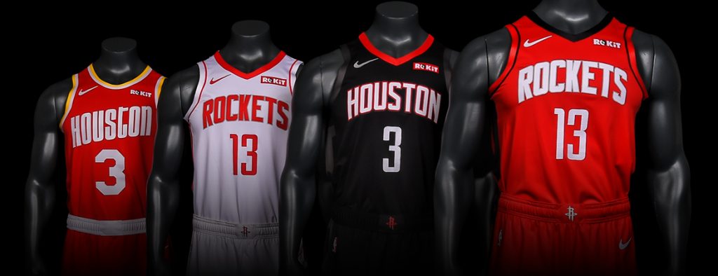 Rockets reveal 3 new uniforms for 2019-20 season - Uniform Authority