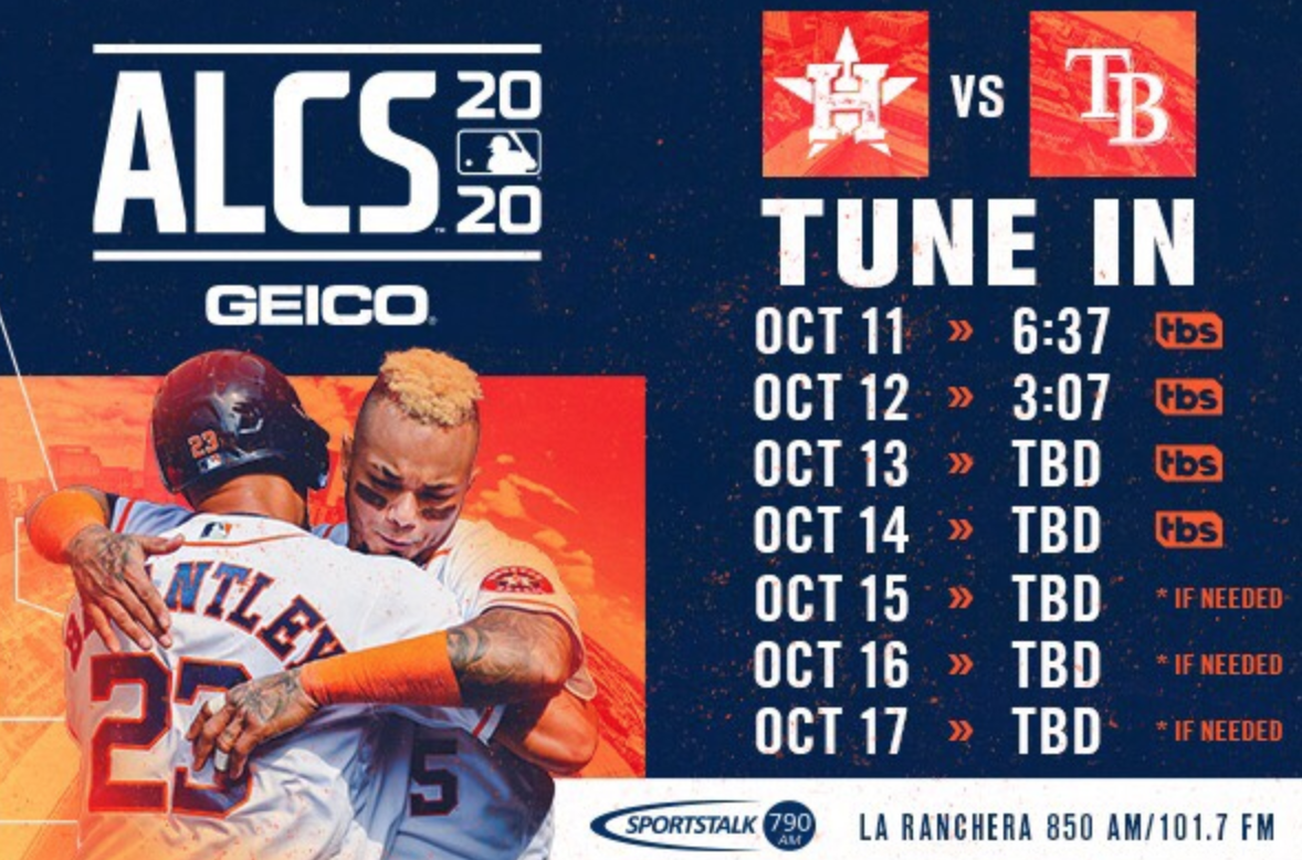 Astros ready for Rays in Game 1 of ALCS ¡Que Onda Magazine!